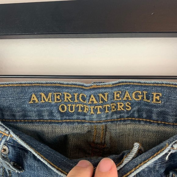 American Eagle Mens Slim Straight Jeans size 32 x 32 - Picture 5 of 8